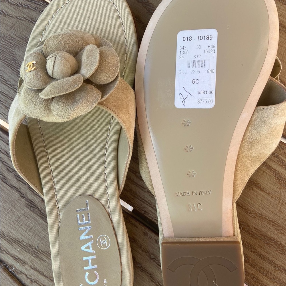 Authentic Chanel Sandals - Picture 3 of 3